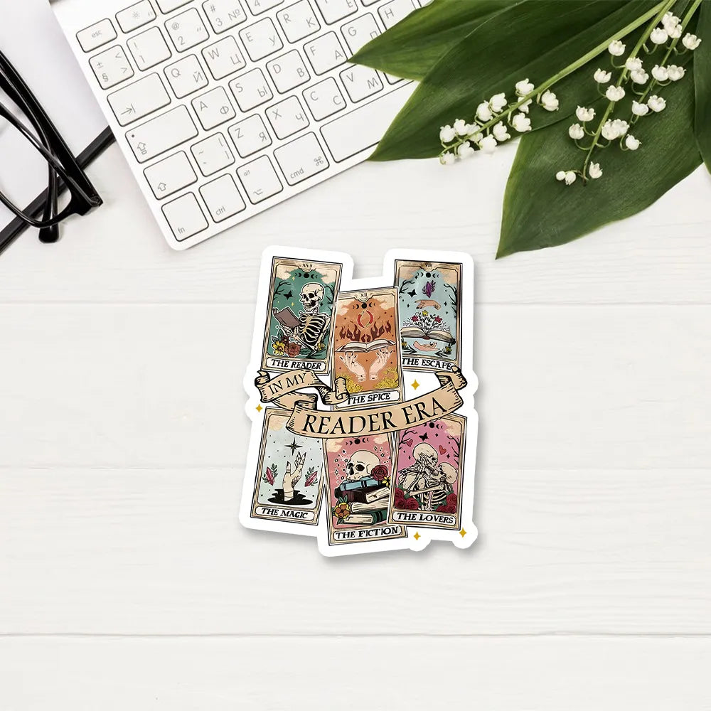 Pagewing Book Lover Gift, Bookish Gift Sticker