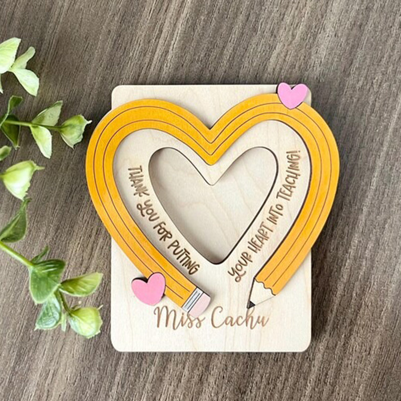 Personalized Appreciation Gift Card Holder