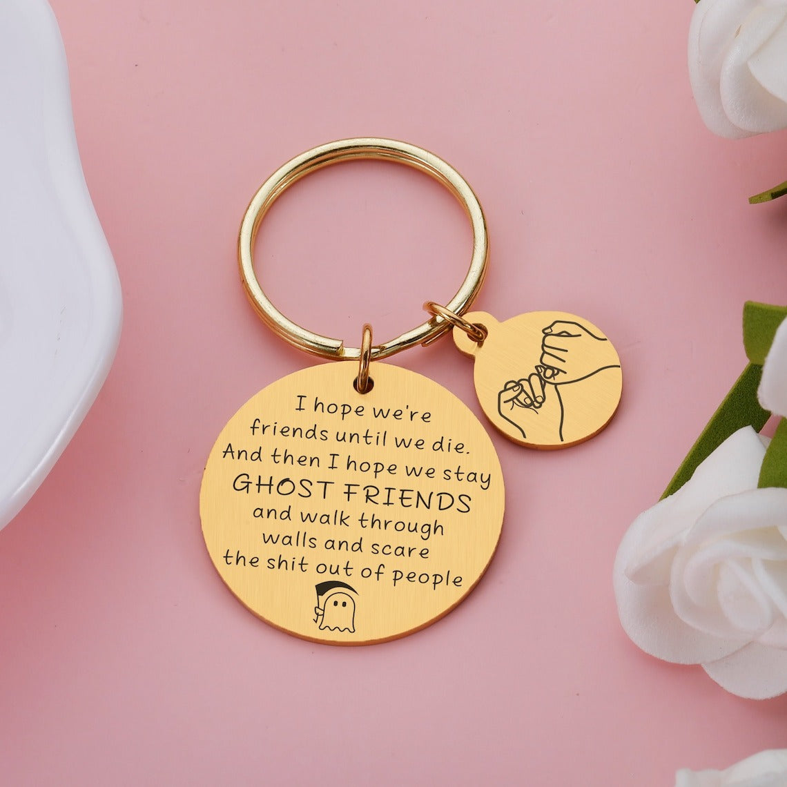 👻BLACK-FRIDAY-PRE🤣Ghost Keychain Gifts For Friend