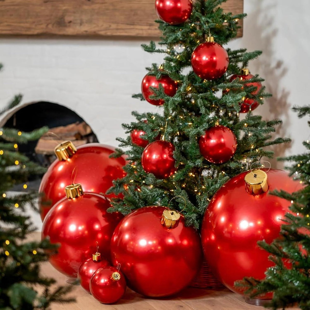 🎄Early Christmas Sale🔥Oversized Inflatable Christmas Ornament Balls