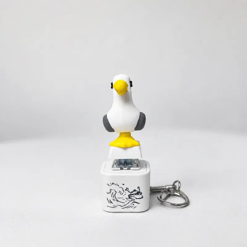 🔥Last Day 50% OFF🔥 - 🐦Seagull MINE! Button Keychain