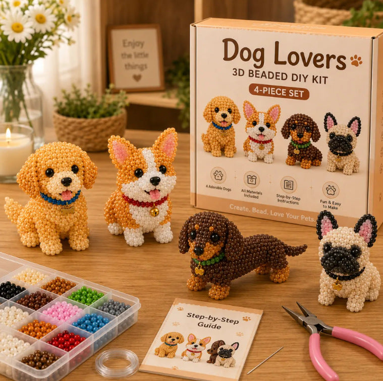 3D Beaded DIY Craft Kits – 24 Unique Themes Collection