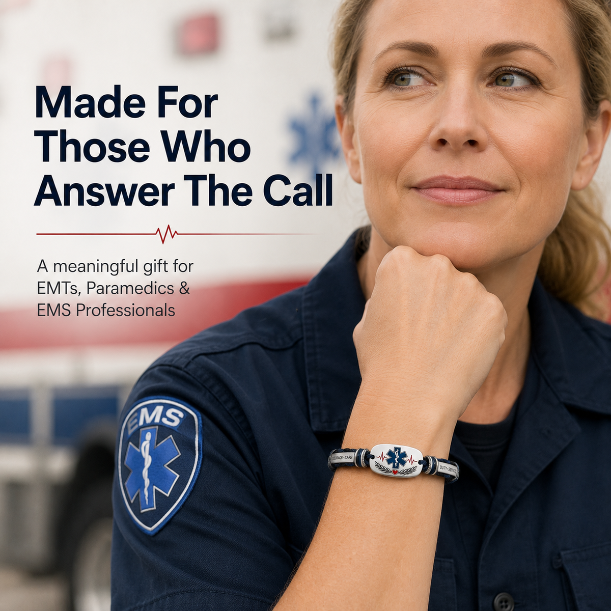 📈🔥2026 Top Picks🚑 EMS Honor Bracelet