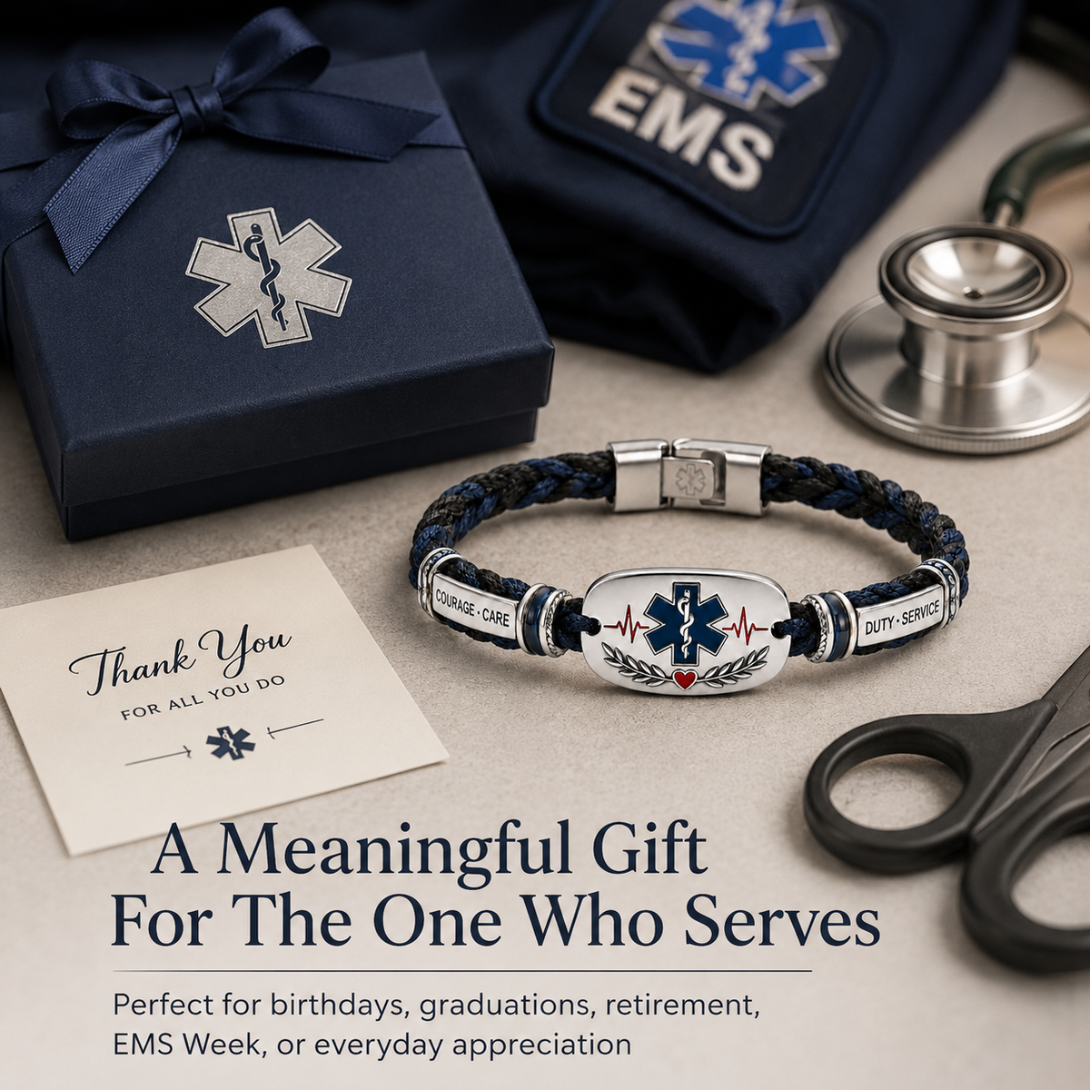 📈🔥2026 Top Picks🚑 EMS Honor Bracelet