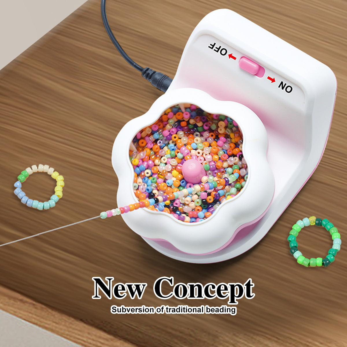 🎈Electric Automatic Bead Stringing Machine✋