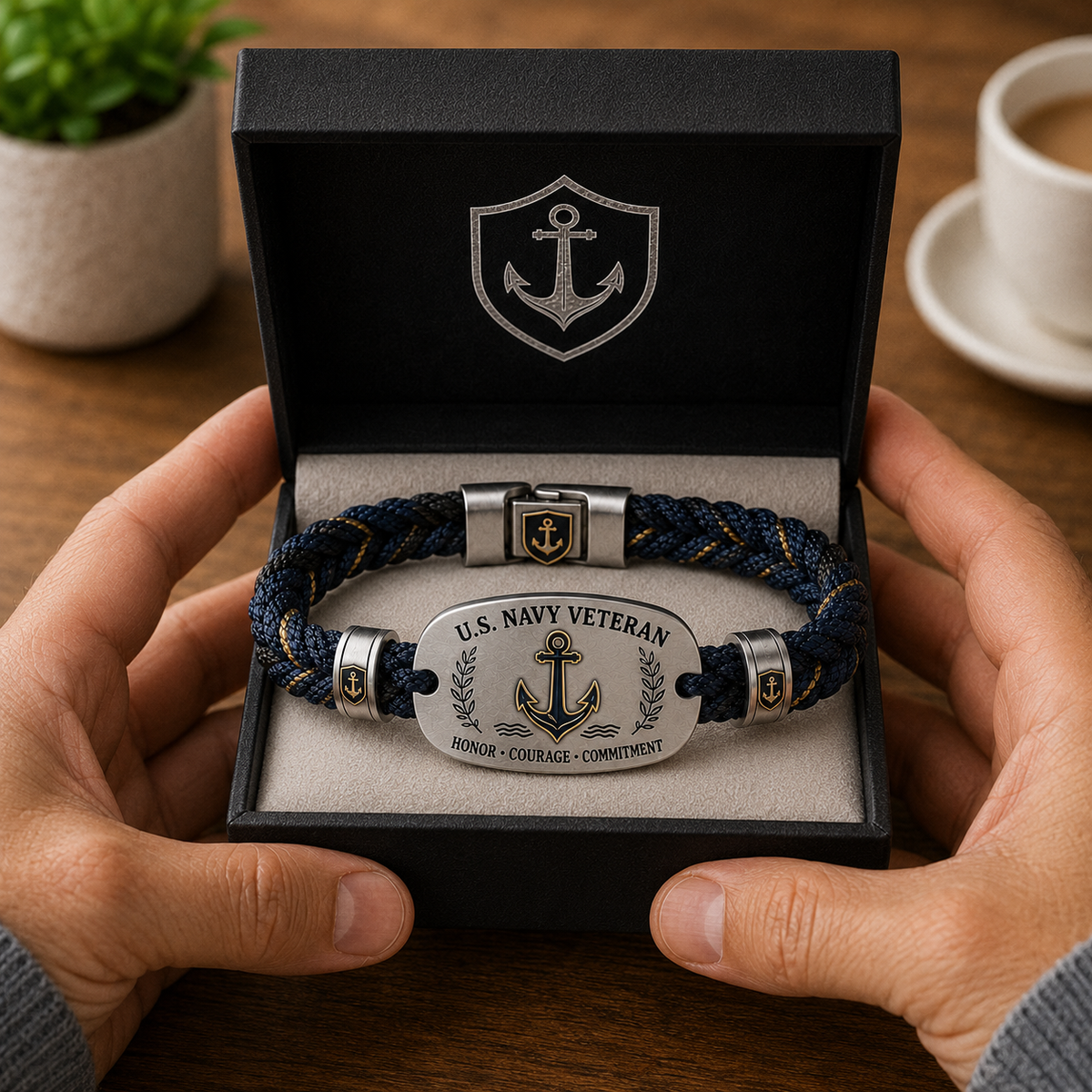 ⚓ U.S. Navy Veteran Bracelet