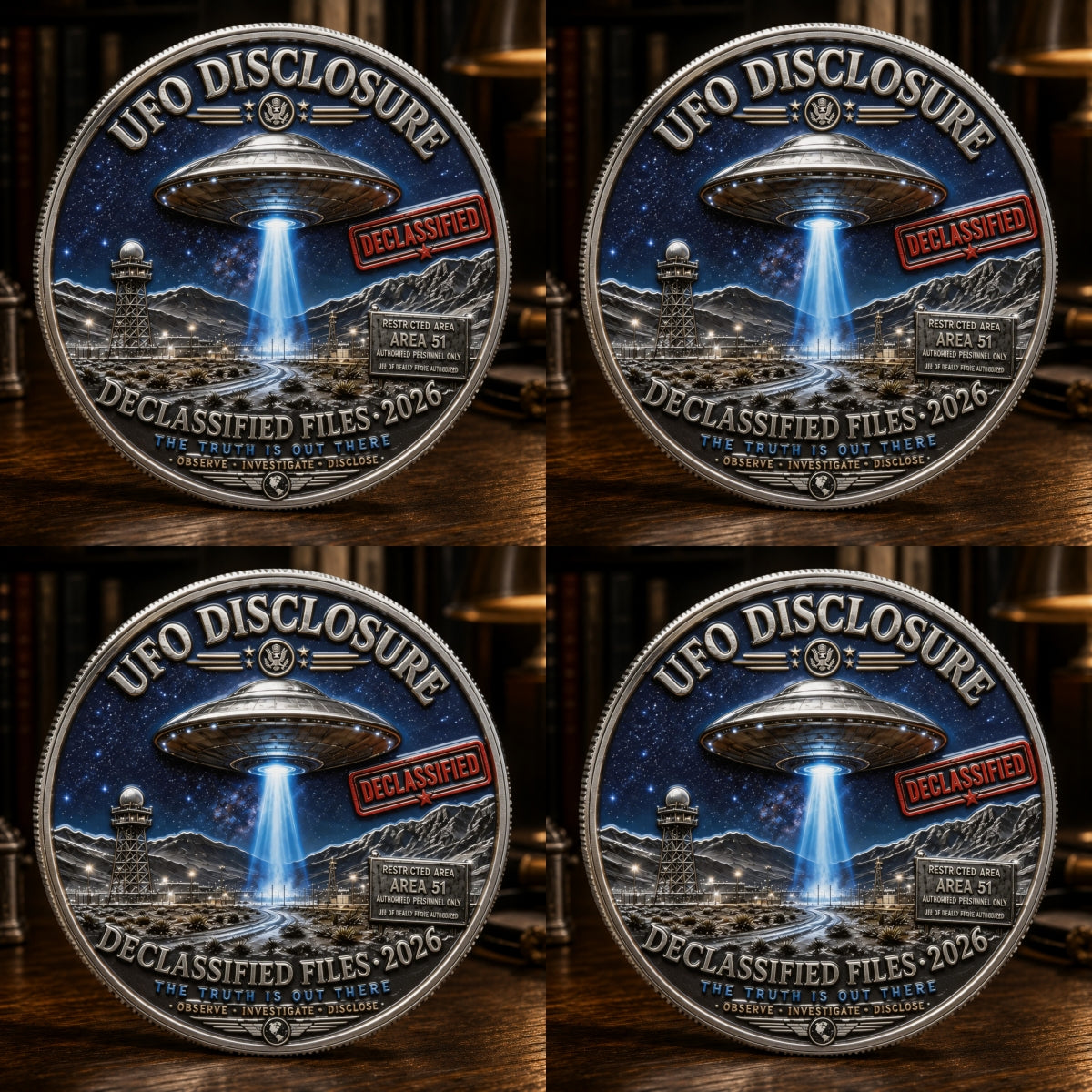Last Day 49% OFF🔥UFO Disclosure 2026 Commemorative Coin 🌌