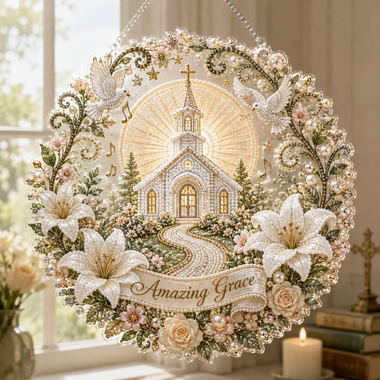 ✝️ Beloved Hymns Pearl Art Hanging Collection