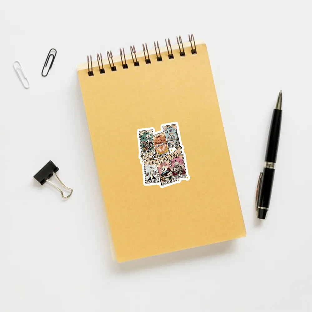 Pagewing Book Lover Gift, Bookish Gift Sticker