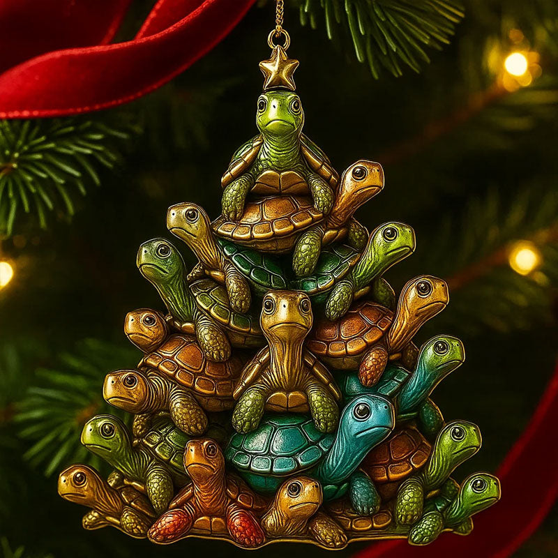 Sea Turtle Christmas Ornament