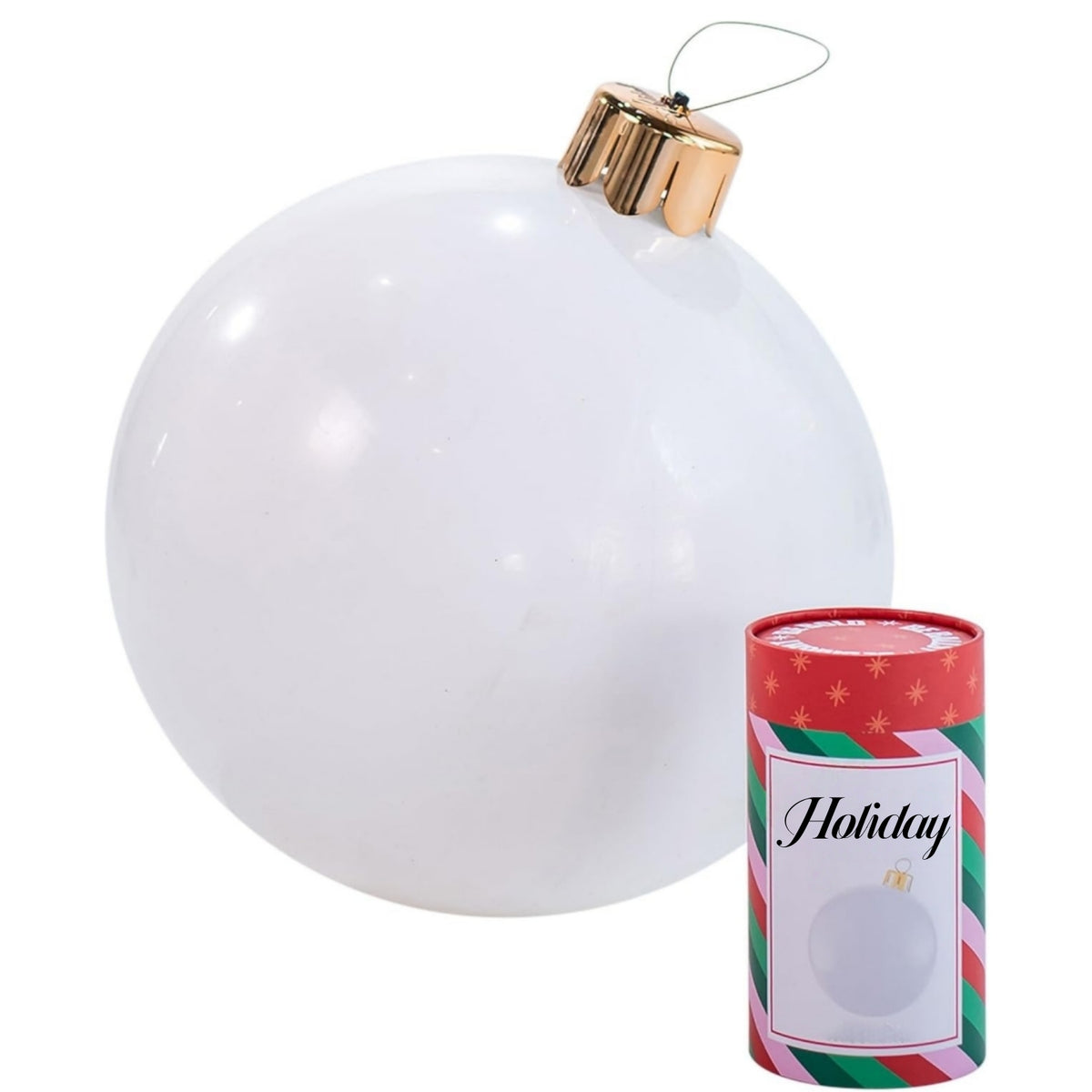 🎄Early Christmas Sale🔥Oversized Inflatable Christmas Ornament Balls