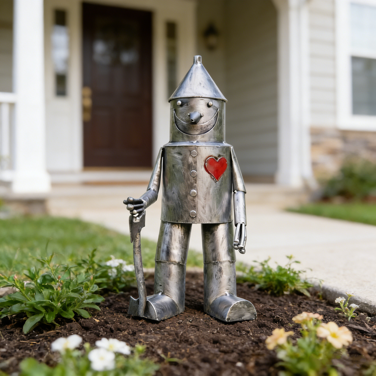 Tin Man Garden Statue