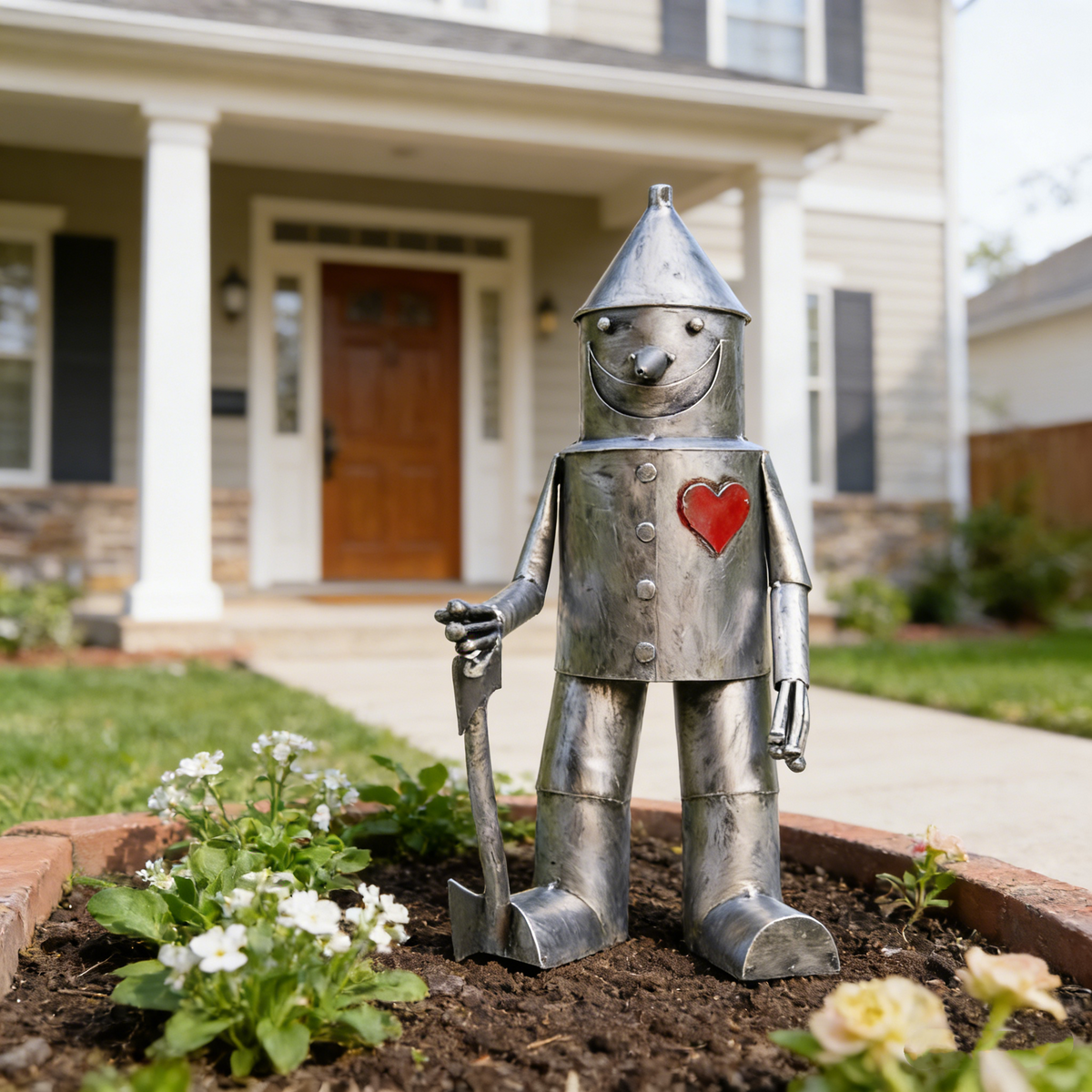 Tin Man Garden Statue
