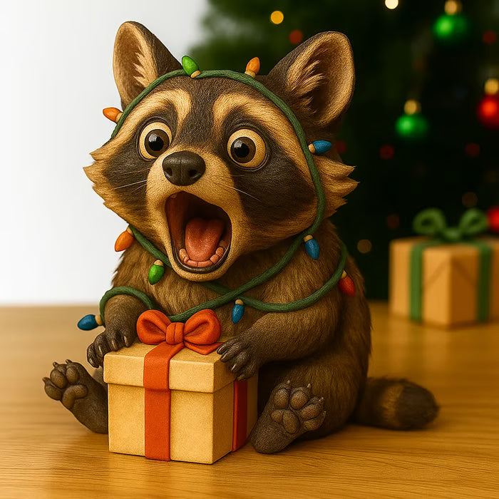 Christmas Animal Light String Figurines