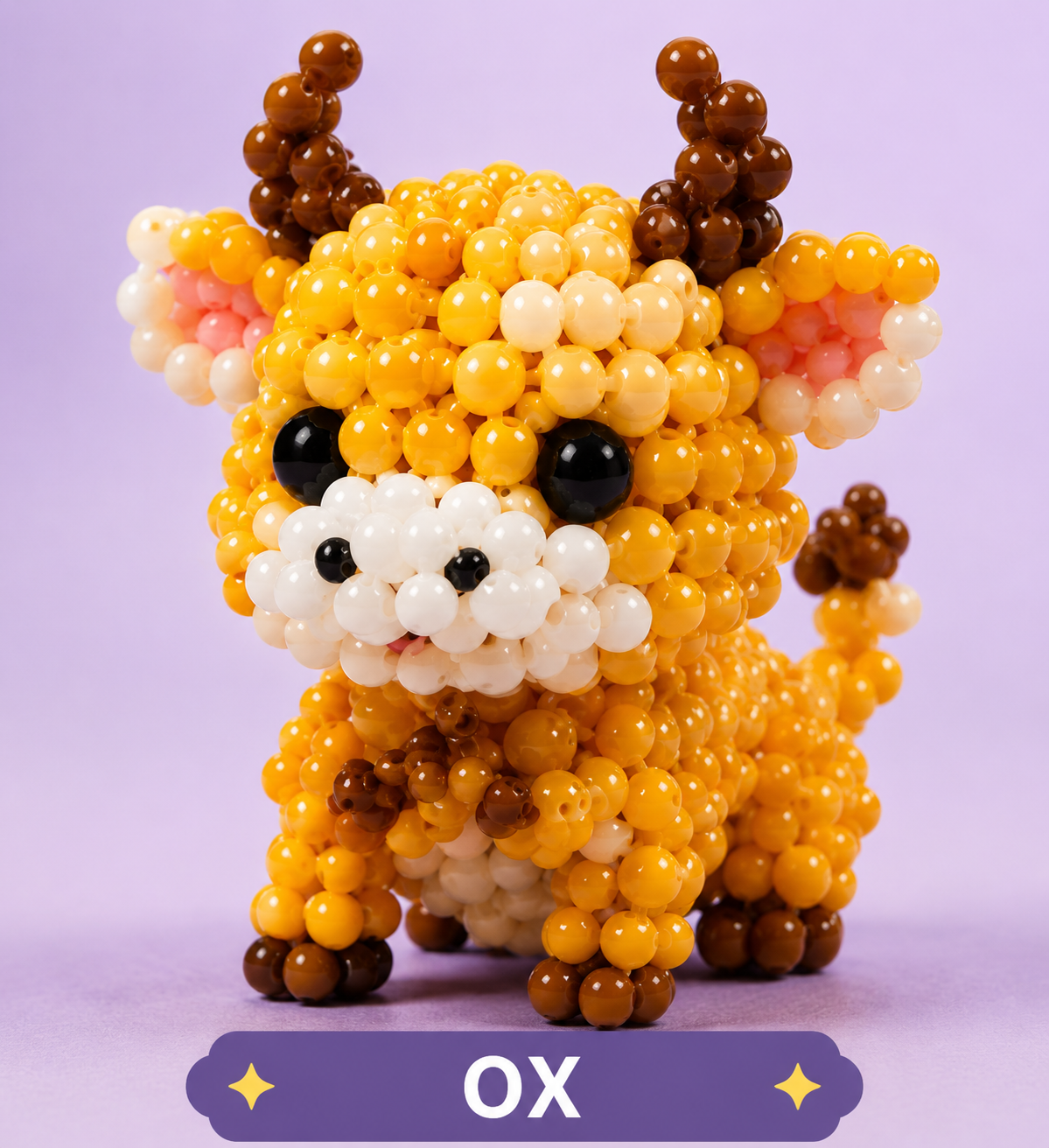 🔥 Last Day 57% OFF ＆ Buy 3 Get 1 Free✨ 12 Zodiac Beaded Animals DIY Kit