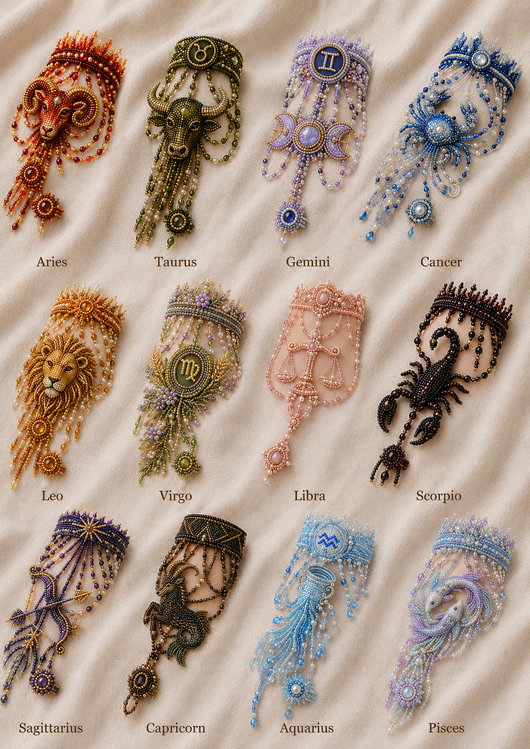 🔥 49% OFF – Zodiac DIY Beaded Hand Bracelet Kit – Create Your Celestial Wearable Art🔥Last Day🔥BUY 3 GET 1 FREE (Add 4 Pcs To Cart)