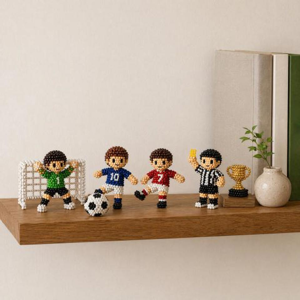 ⚽ 3D Beaded Soccer DIY Kit