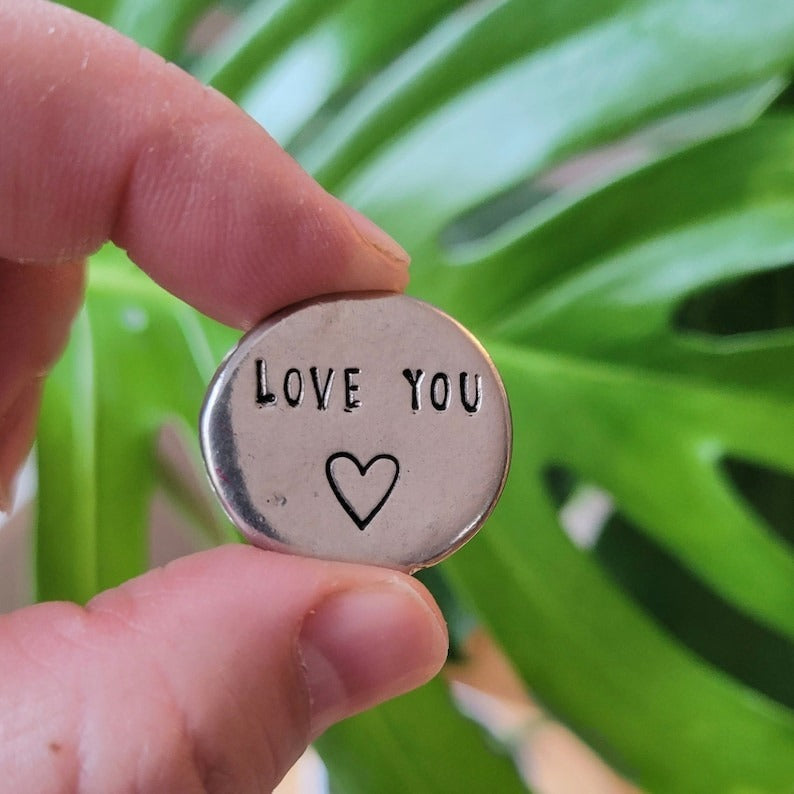 🌲Christmas Hot Sale 80% OFF🔥Heartfelt Pewter Pocket Tokens