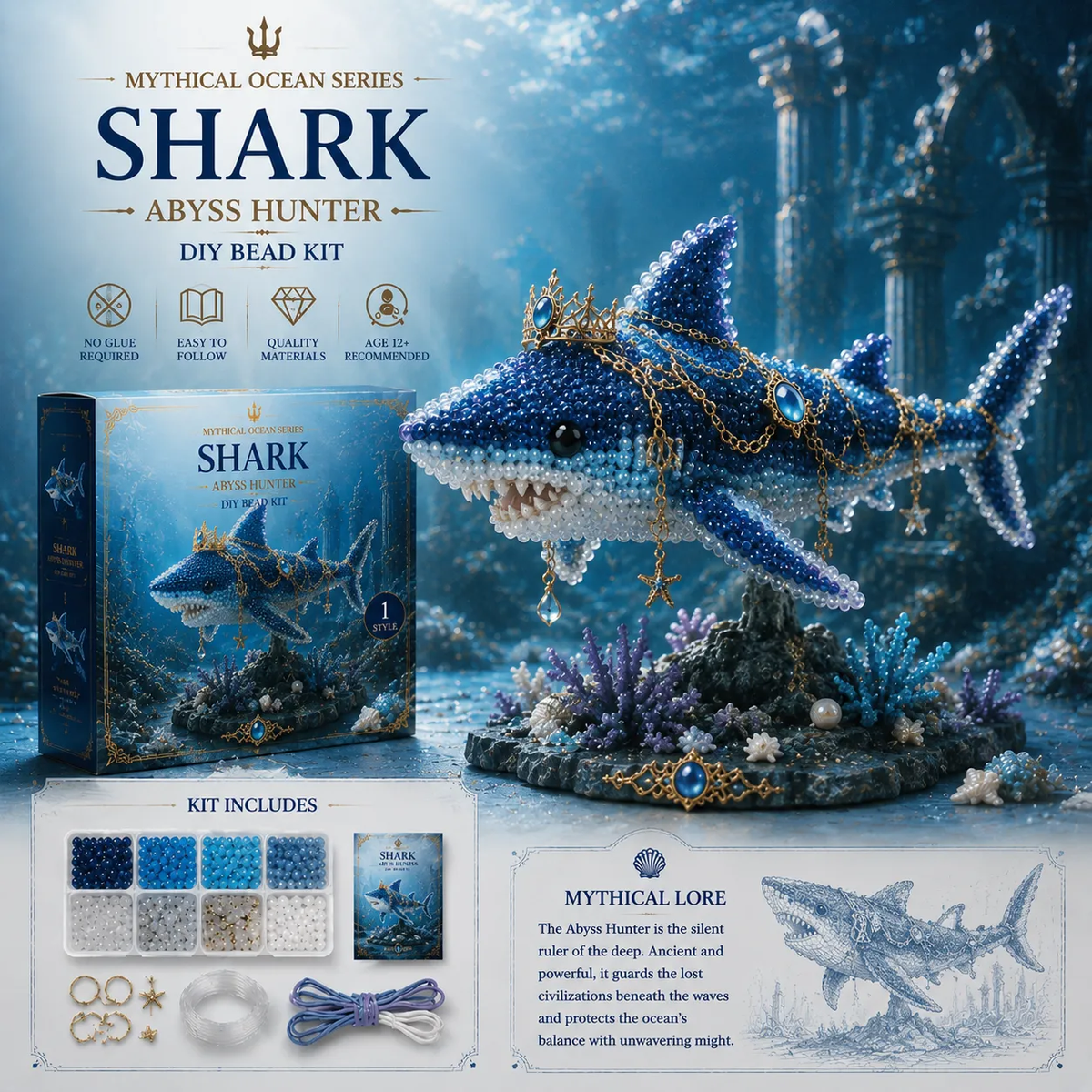 🌊 Mythical Ocean DIY Bead Kit