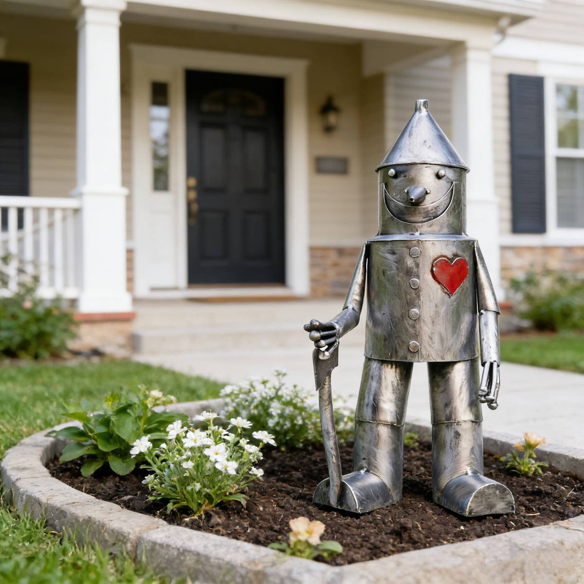 Tin Man Garden Statue