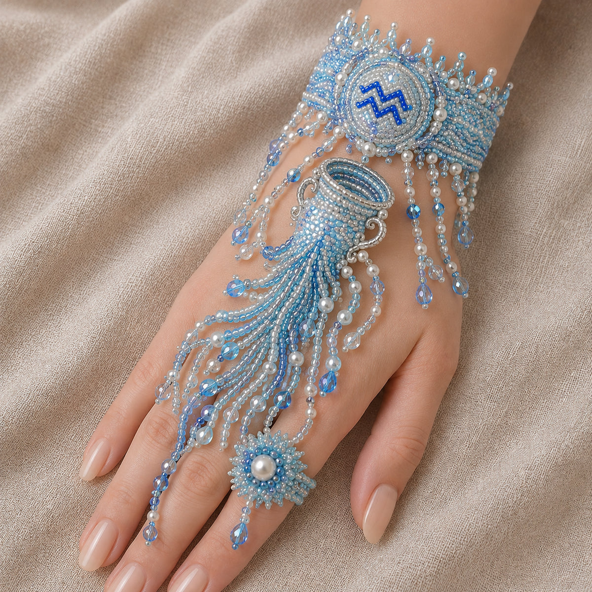 🔥 49% OFF – Zodiac DIY Beaded Hand Bracelet Kit – Create Your Celestial Wearable Art🔥Last Day🔥BUY 3 GET 1 FREE (Add 4 Pcs To Cart)