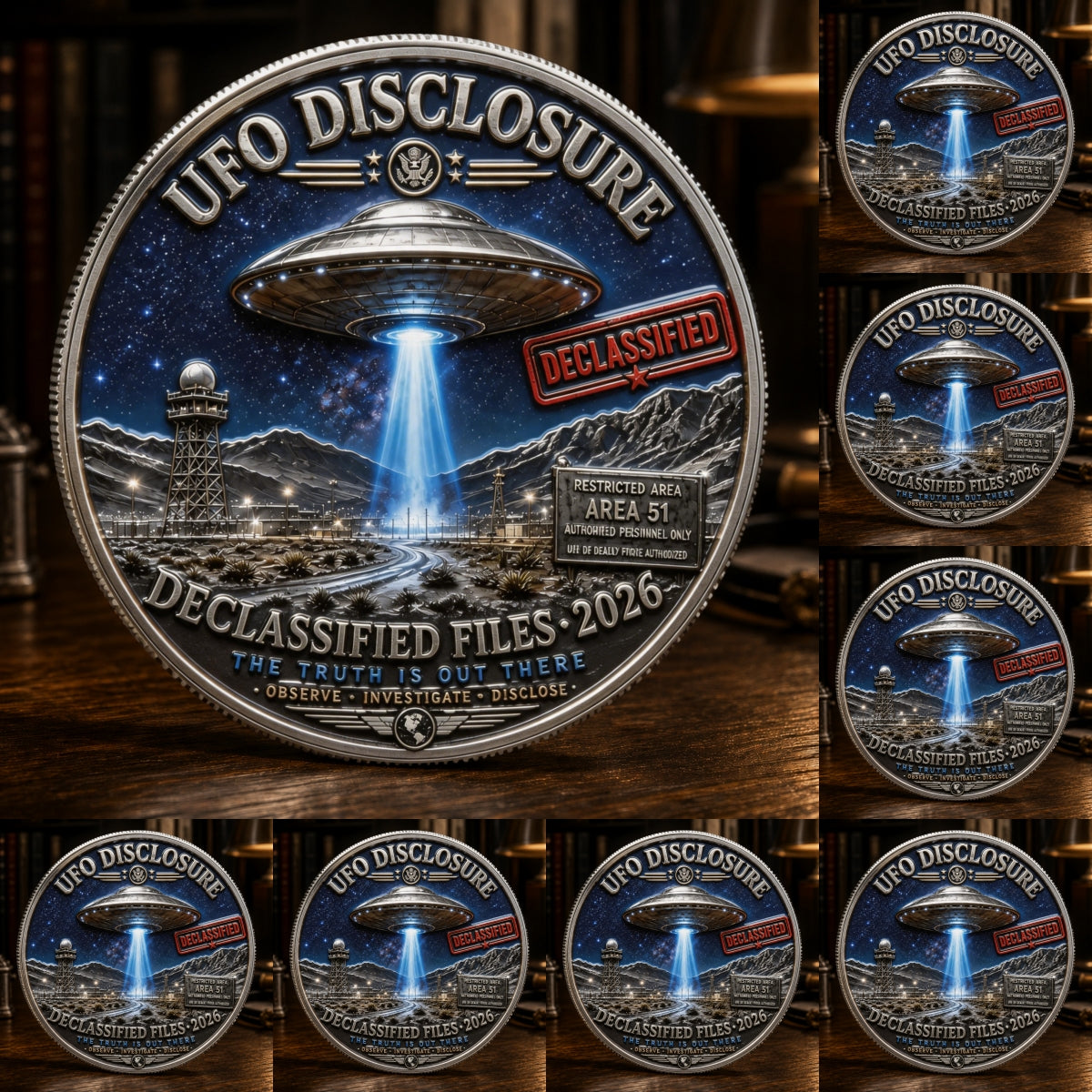 Last Day 49% OFF🔥UFO Disclosure 2026 Commemorative Coin 🌌