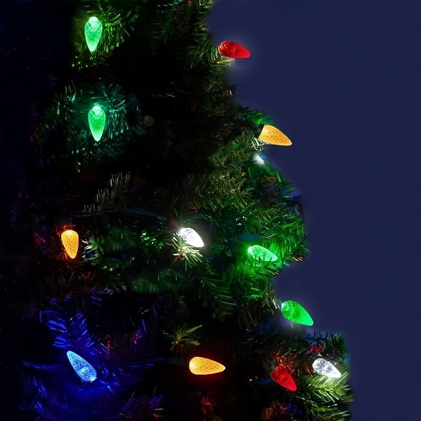 🎄Christmas On Sale🔥Solar Powered Christmas Tree with 20 LED Strawberry Lights