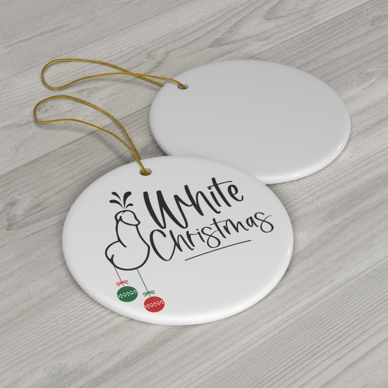 😂Funny Adult Christmas Ornament