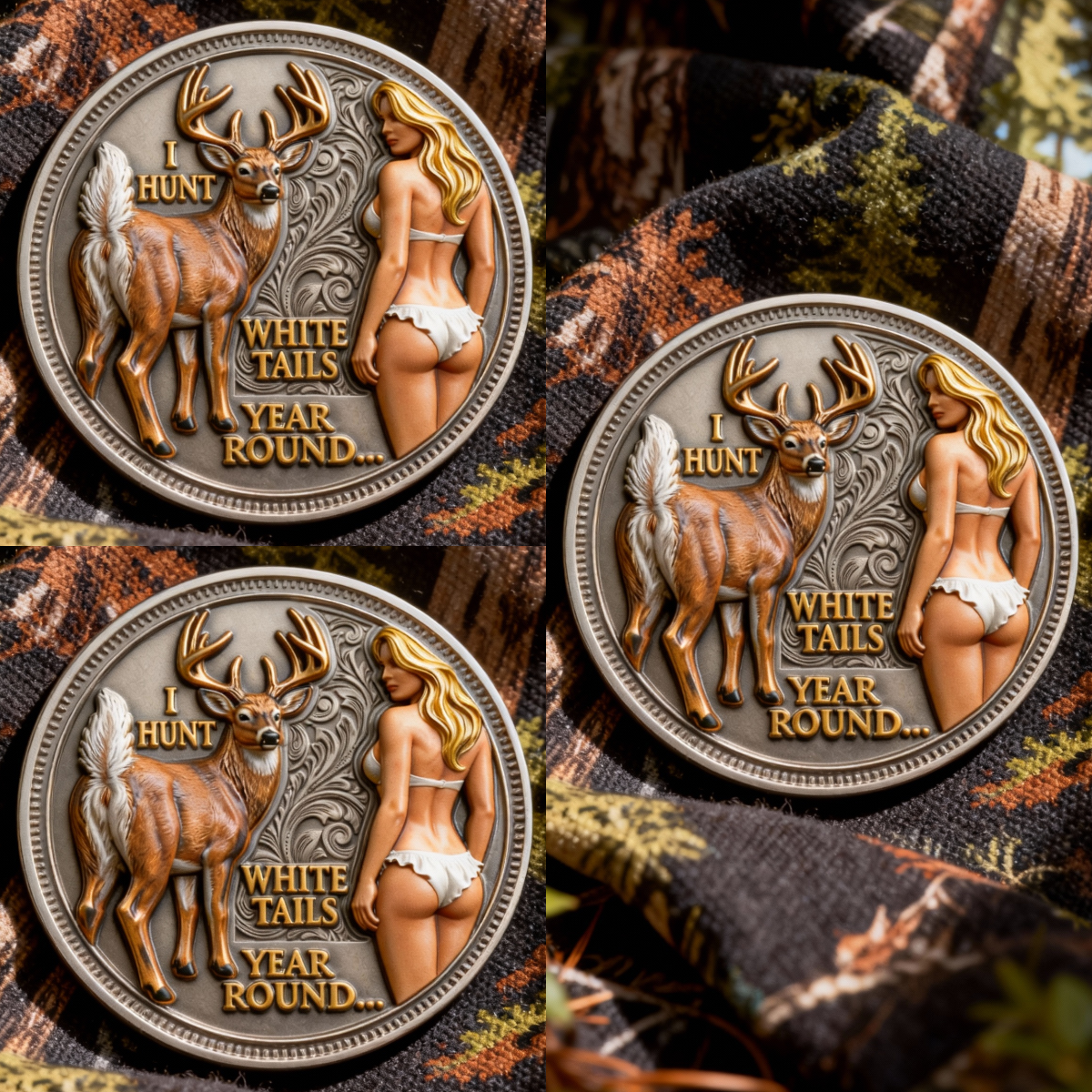 🎄CHRISTMAS 60% OFF - 🦌Big Rack Hunter Commemorative Coin