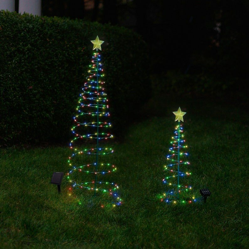 Solar Christmas Tree LED String Lights