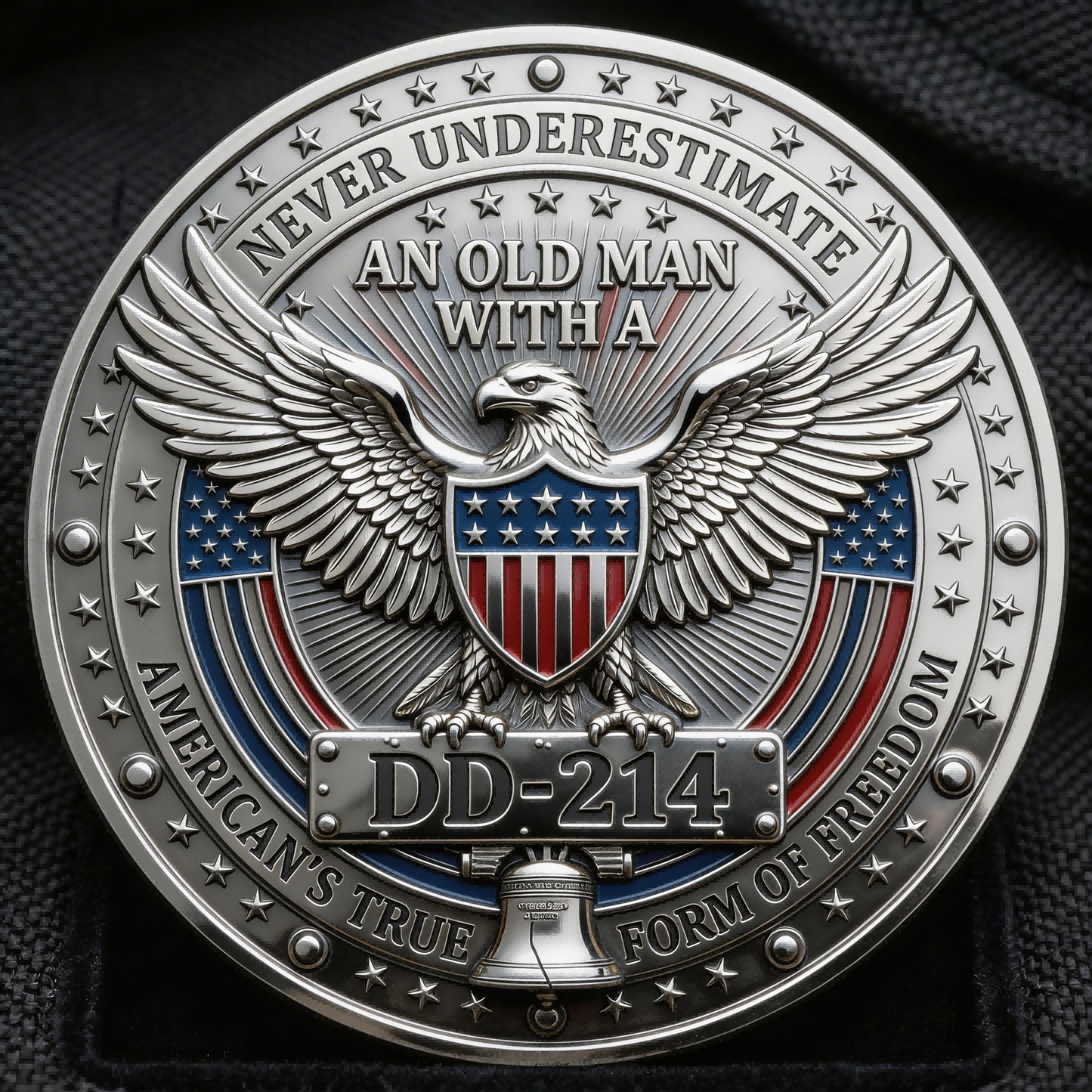 ⚡️Last Day 49% OFF - DD-214 Veteran Pride Challenge Coin 🇺🇸🪙🦅