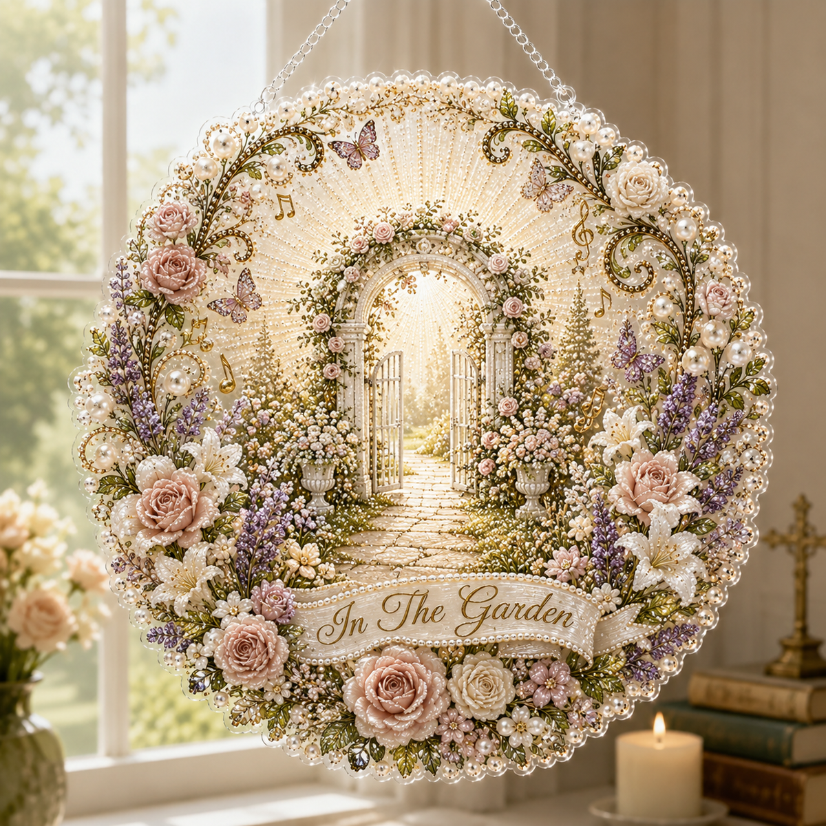 ✝️ Beloved Hymns Pearl Art Hanging Collection