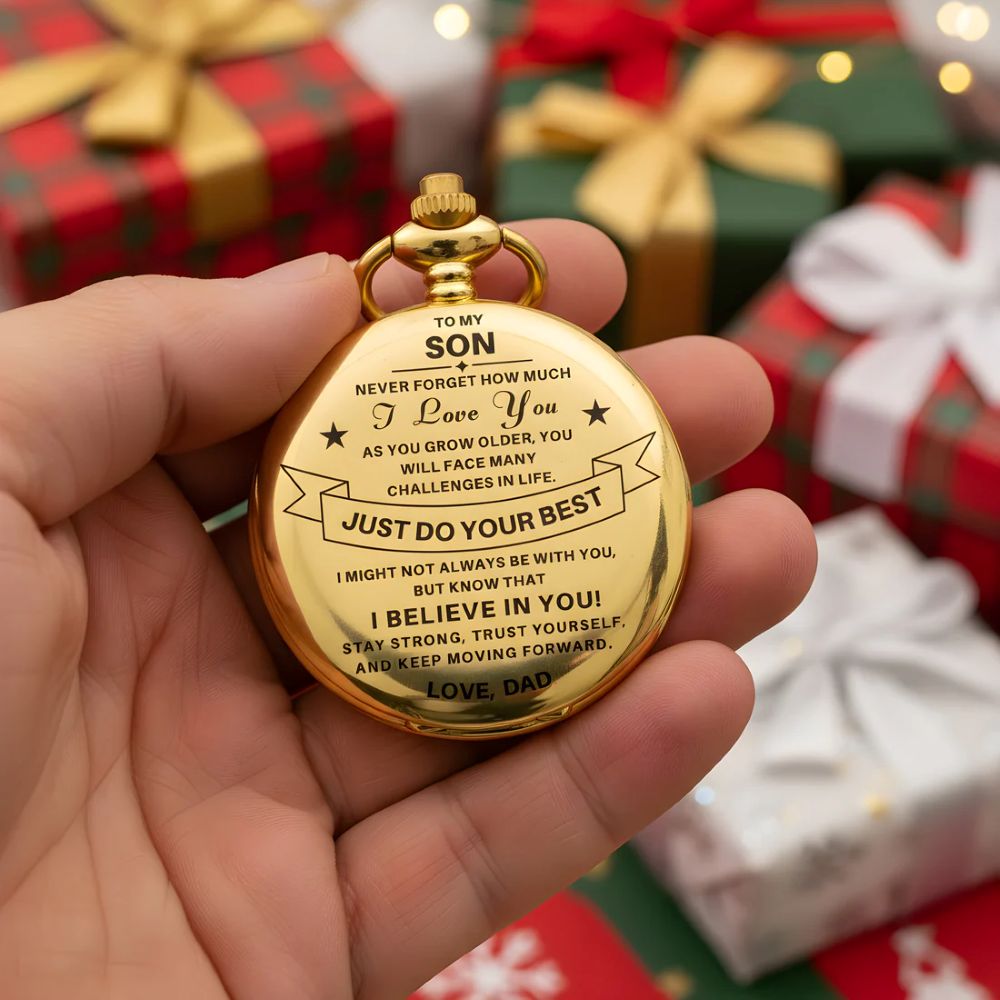 To My Son / From Dad - Luxury Vintage Pocket Watch