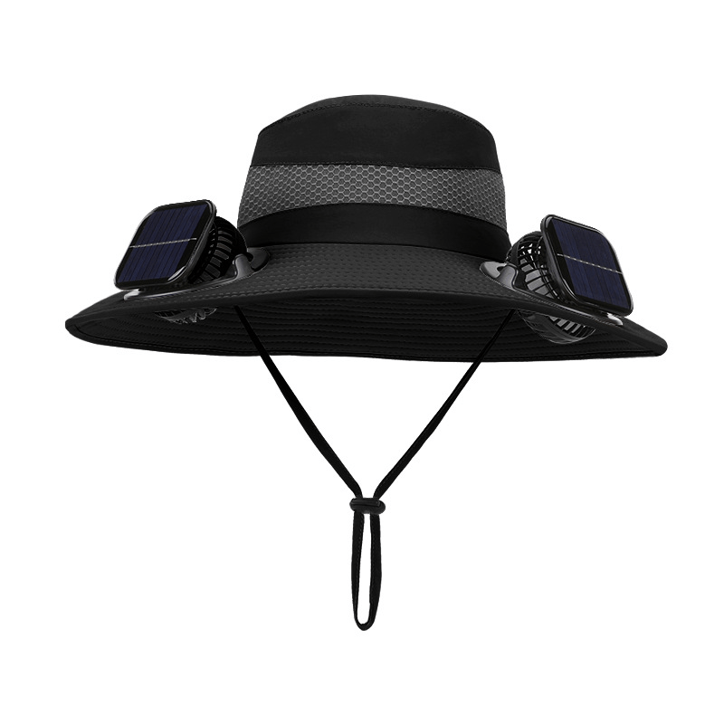 Solar-Powered Outdoor Fan Hat 🔥 – The ultimate gift for dads!