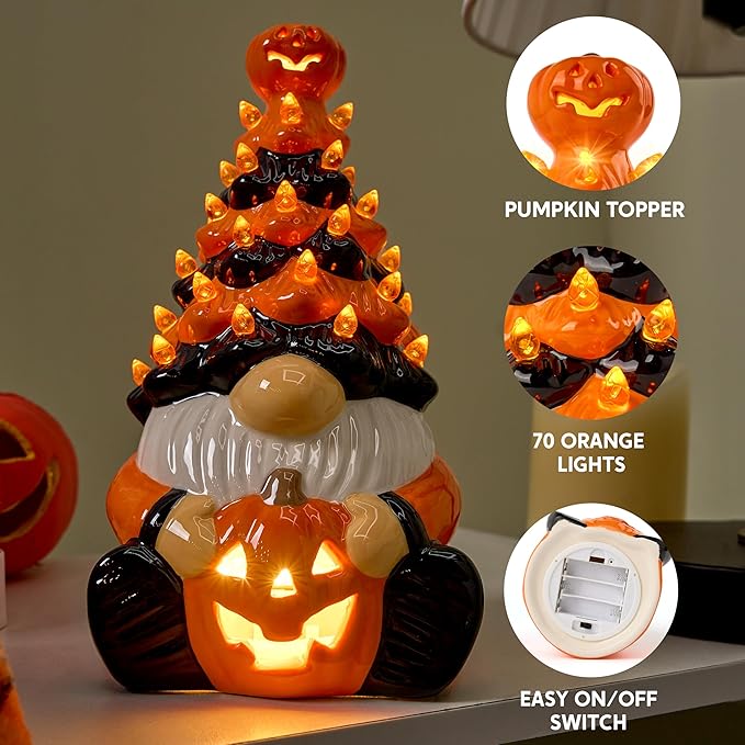(🔥HOT SALE NOW 50% OFF) - Halloween Dwarf Decoration With Light
