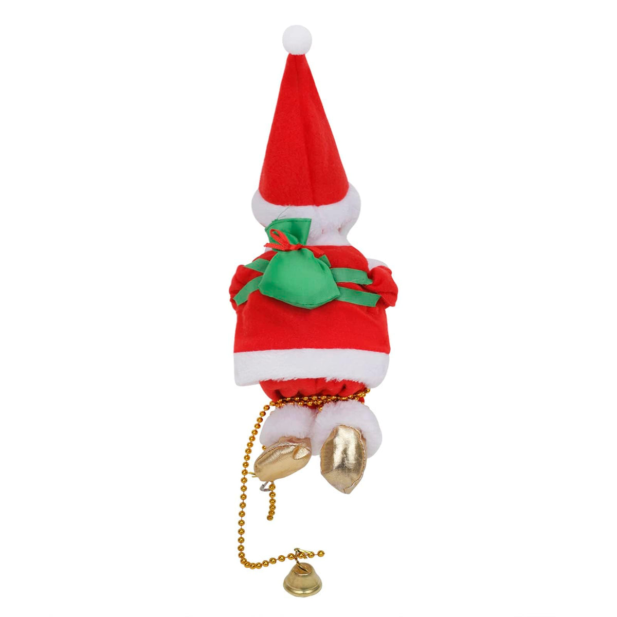 Climbing Santa Claus Christmas Ornament with Lights and Music
