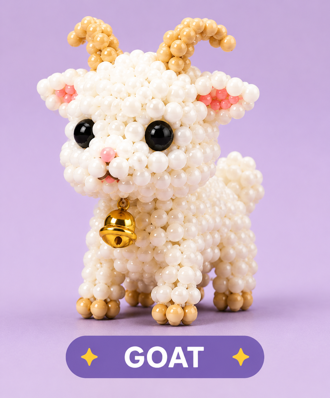 🔥 Last Day 57% OFF ＆ Buy 3 Get 1 Free✨ 12 Zodiac Beaded Animals DIY Kit