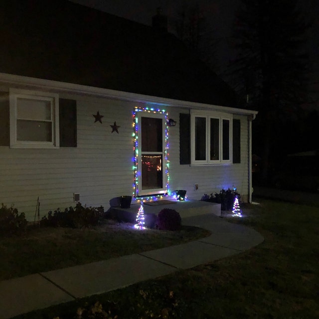 Solar Christmas Tree LED String Lights