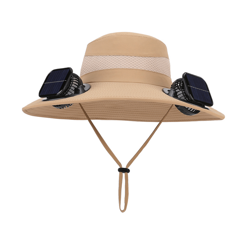 Solar-Powered Outdoor Fan Hat 🔥 – The ultimate gift for dads!