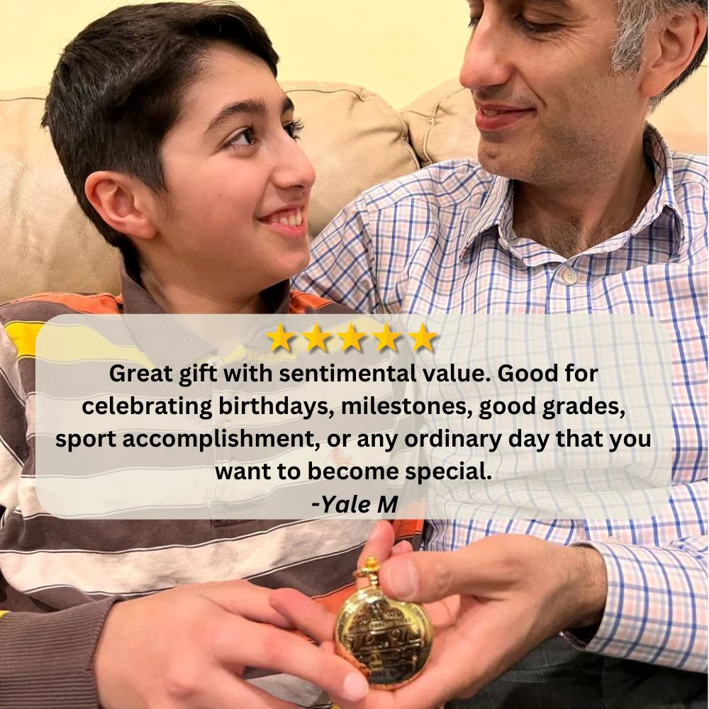 To My Son / From Dad - Luxury Vintage Pocket Watch