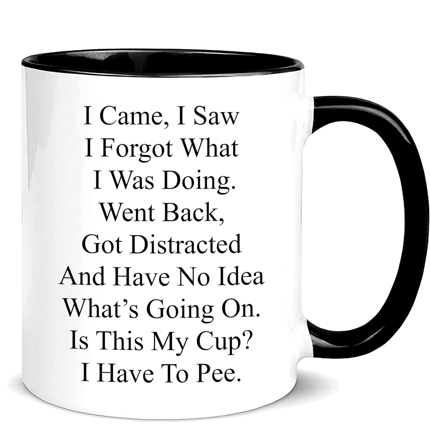 Funny Mug for Older People Christmas Mug
