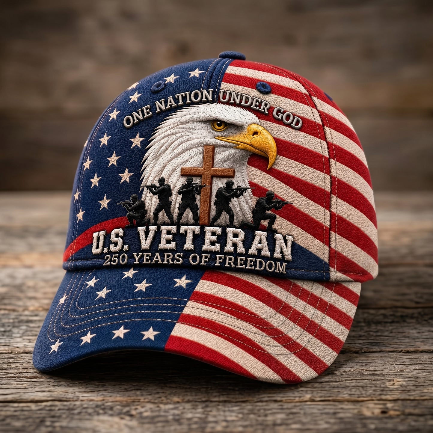 U.S. Veteran Hat & DD-214 Coin Gift Set