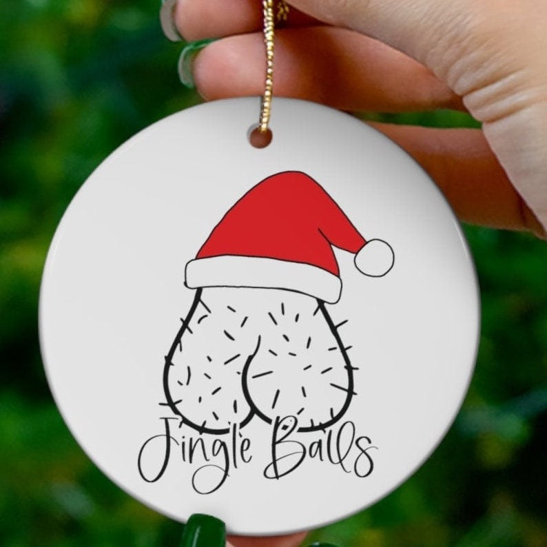 😂Funny Adult Christmas Ornament
