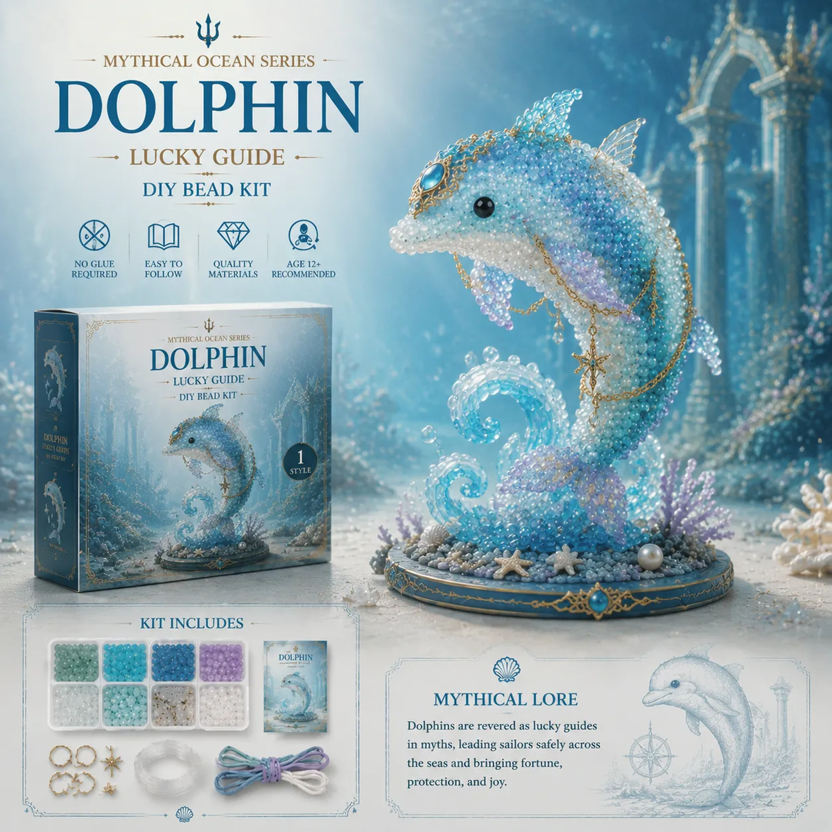 🌊 Mythical Ocean DIY Bead Kit
