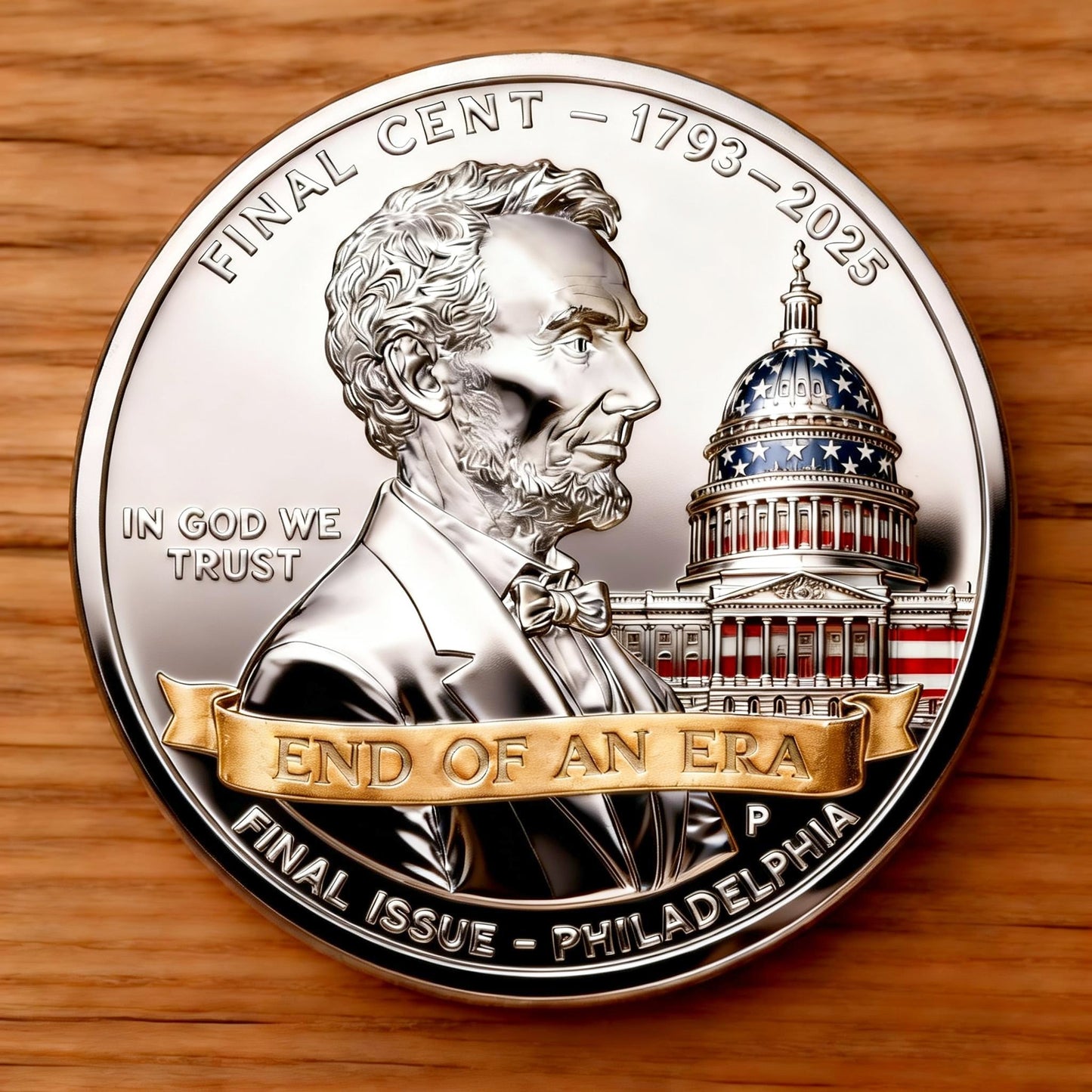 🏆Flash Sale 60% OFF - THE FINAL CENT 1793–2025 · END OF AN ERA
