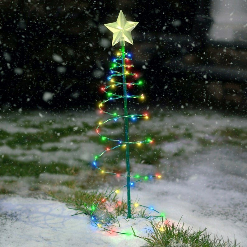 Solar Christmas Tree LED String Lights