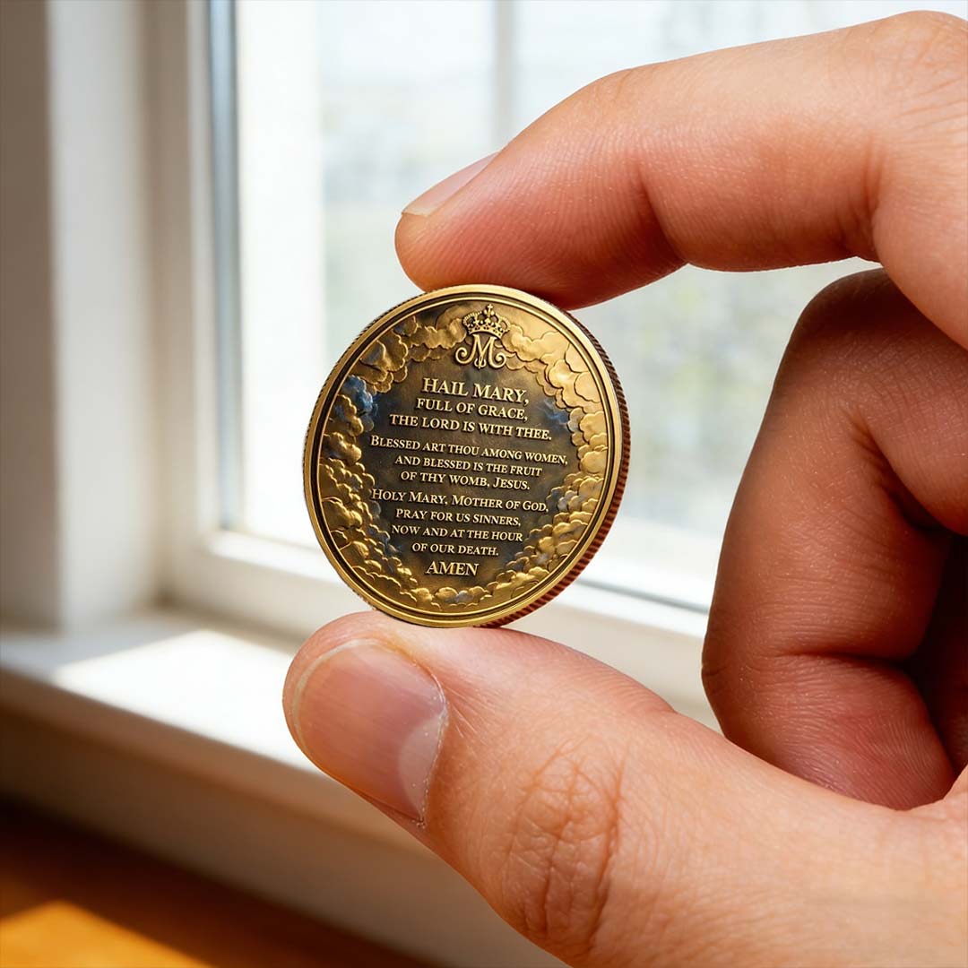 ⚡️Last Day 60% OFF - Blessed Virgin Mary Challenge Coin