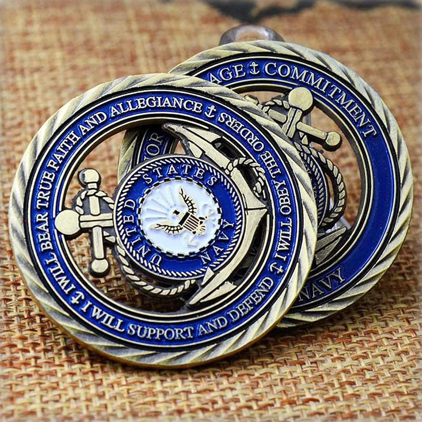 U.S. Military Challenge Coin - Thank You For Our Freedom Coin