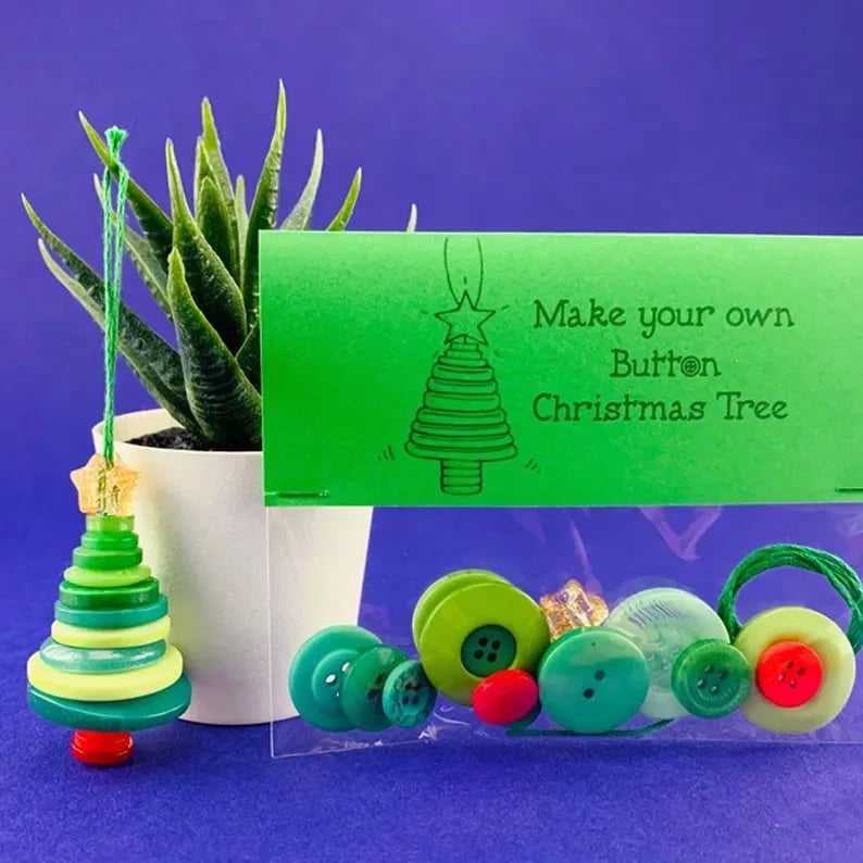 🎉BUY 3 GET 2 FREE OFFER (Add 3 items to the cart)_☃️DIY Button Snowman Ornament Kit