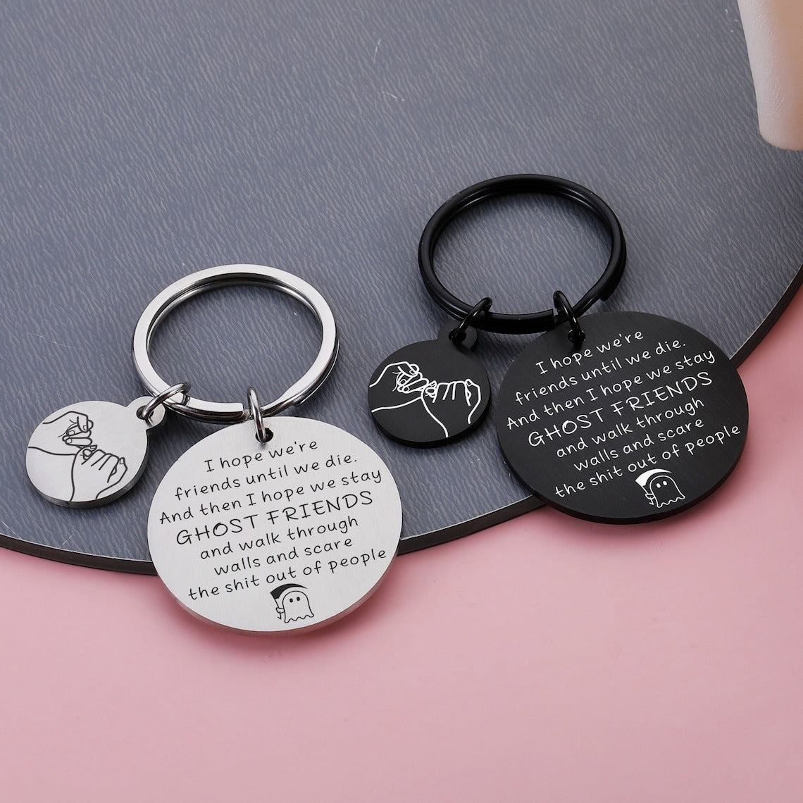 👻BLACK-FRIDAY-PRE🤣Ghost  Keychain Gifts For Friend